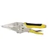 Szczypce zaciskowe MASTERTOOL uniwersalne 220 mm długie szczęki 07-0902