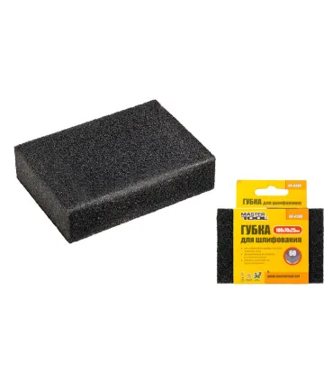 Gąbka ścierna czterostronna MASTERTOOL P60 100*70*25 mm 08-0306