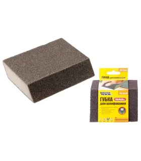 Gąbka ścierna ukośna MASTERTOOL RHOMBUS P60 110*75*25 mm 08-0506