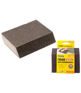 Gąbka ścierna ukośna MASTERTOOL RHOMBUS P120 110*75*25 mm 08-0512