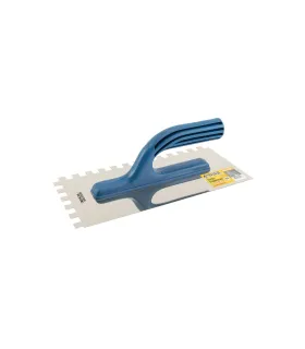 Packa nierdzewna MASTERTOOL 125*270 mm ząb 10x10 mm plastikowa rękojeść 08-2127