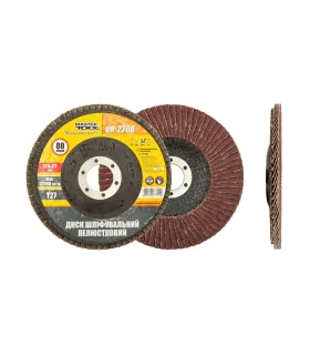 Tarcza ścierna listkowa MASTERTOOL T27 P80 125*22 mm 08-2208