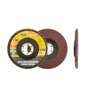 Tarcza ścierna listkowa MASTERTOOL T27 P100 125*22 mm 08-2210
