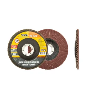 Tarcza ścierna listkowa MASTERTOOL T27 P120 125*22 mm 08-2212