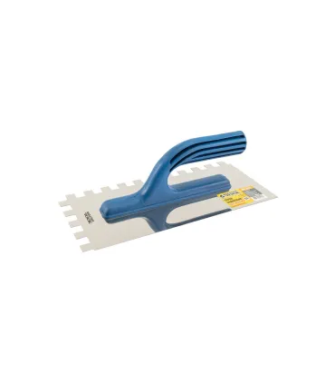 Packa nierdzewna MASTERTOOL 125*270 mm ząb 12x12 mm plastikowa rękojeść 08-2227