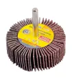 Walec ścierny listkowy MASTERTOOL 60*20 mm P60 z trzpieniem 6 mm 08-2266