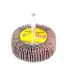 Wałek ścierny lamelkowy MASTERTOOL 60*20 mm P80 z trzpieniem 6 mm 08-2268