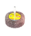 Wałek ścierny lamelkowy MASTERTOOL 60*20 mm P80 z trzpieniem 6 mm 08-2268