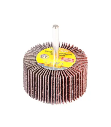 Wałek ścierny listkowy MASTERTOOL 60*30 mm P60 z trzpieniem 6 mm 08-2276