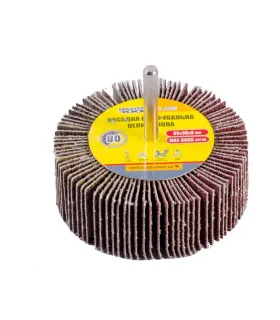 Wałek ścierny listkowy MASTERTOOL 80*30 mm P80 z trzpieniem 6 mm 08-2288