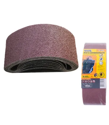 Taśma ścierna MASTERTOOL 76*533 mm P60 10 szt. 08-2406