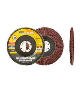 Tarcza ścierna listkowa MASTERTOOL T29 P36 125*22 mm 08-3203
