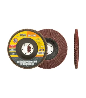Tarcza ścierna listkowa MASTERTOOL T29 P60 125*22 mm 08-3206