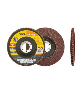 Tarcza ścierna listkowa MASTERTOOL T29 P80 125*22 mm 08-3208