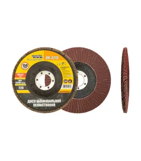Tarcza ścierna listkowa MASTERTOOL T29 P150 125*22 mm 08-3215
