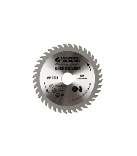 Tarcza piłowa do cięcia drewna MASTERTOOL zęby z węglika wolframu 125*22, 2*40T 08-7124