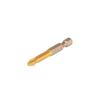 Bity wkrętakowe GRANITE PZ2 50 mm 1/4" S2/TiN 10 szt. 10-92-511