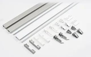 Sufitowe karnisze aluminiowe